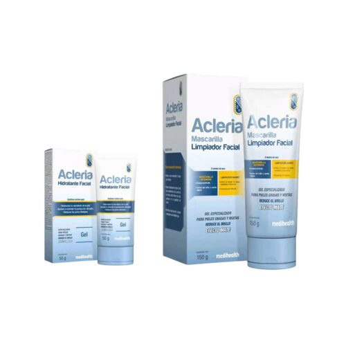 Kit – Acleria Hidratante Facial + Acleria Mascarilla Limpiador Facial Medihealth