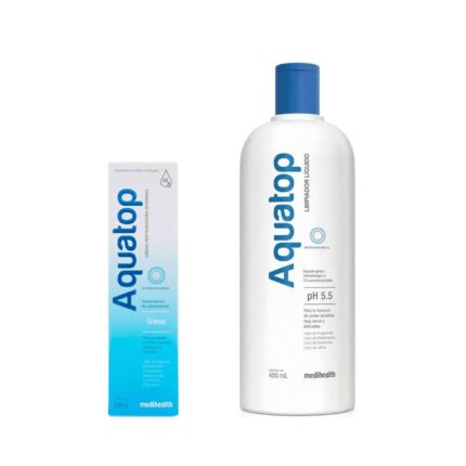 Kit – Aquatop Crema Restauradora + Aquatop Limpiador Líquido Medihealth