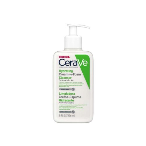CERAVE Limpiadora Crema – Espuma Hidratante X 236 ml