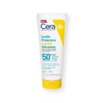 CERAVE Protector Solar Loción Invisible Hidratante SPF50+ x 75Ml