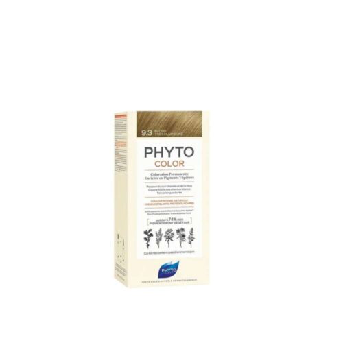 PHYTO Tinte Permanente 9,3 Rubio Muy Claro Dorado