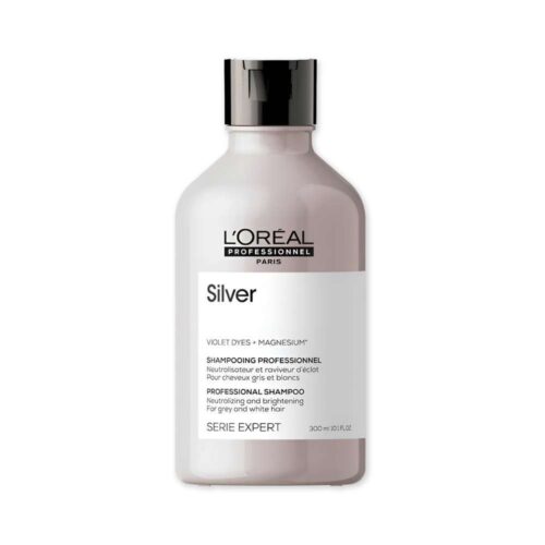 LOREAL Shampoo Cuidado Cabello Blanco/Canas Silver 300 ml