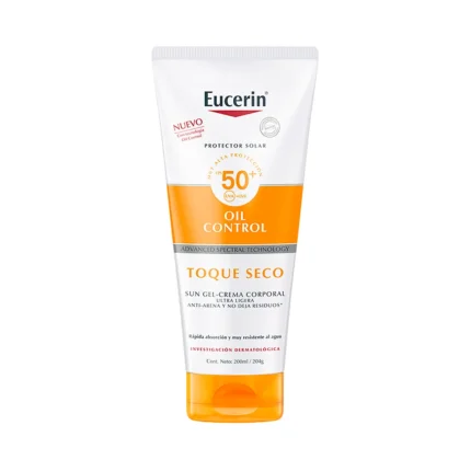 EUCERIN Protector Solar Corporal Toque Seco Sun Fps50+ 200 ml