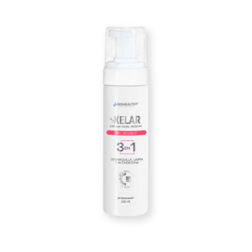 BIOHEALTHY Xelar Espuma Facial 3 En 1 Piel Sensible X 200 ml
