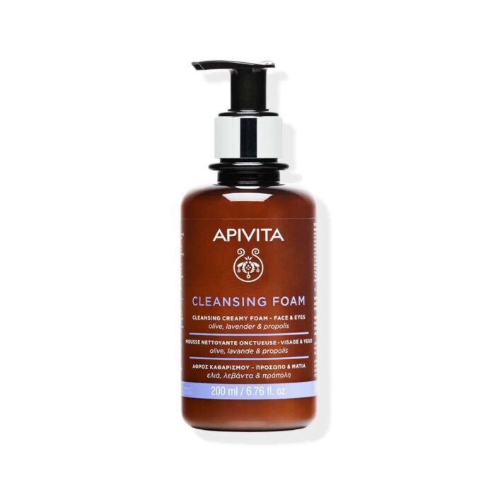 APIVITA Cleansing Face & Eyes Creamy Foam X 200 ml