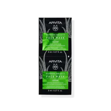 APIVITA Express Beauty Face Mask – Aloe 2X8 ml