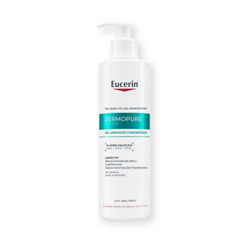 EUCERIN Dermopure Clinical Gel Limpiador Concentrado X 400 Ml