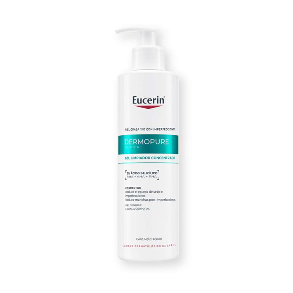 6971867065614.jpg EUCERIN Dermopure Clinical Gel Limpiador Concentrado X 400 Ml - Imagen 1