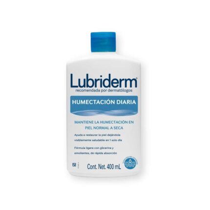 LUBRIDERM Humectación Diaria X 400 ml