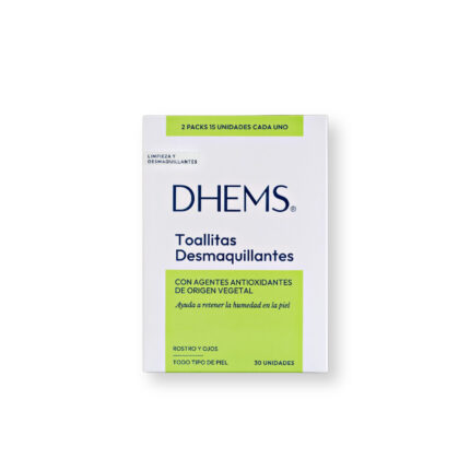 DHEMS Toallitas Desmaquillantes X 2 Paquetes