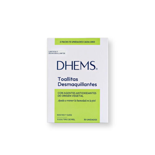 DHEMS Toallitas Desmaquillantes X 2 Paquetes