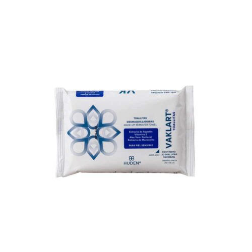HUDEN Vaklart Toallitas Desmaquilladoras X 30 Unidades