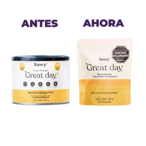 SAVVY Great Day Lemon Gingerine