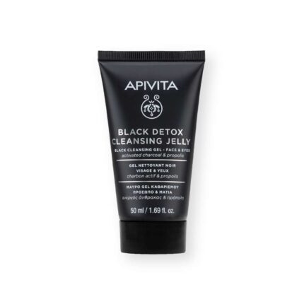 APIVITA Black Detox Cleansing Face & Eyes Gel 50Ml