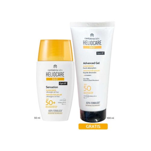 KIT HELIOCARE 360° Sensation + Heliocare Advanced Gel SPF 50 + 100Ml