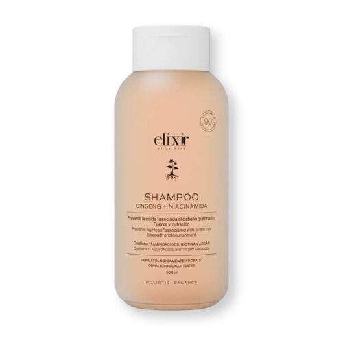 ELIXIR BY LA MAGA Gingseng+ Niacinamida Shampoo X 500Ml
