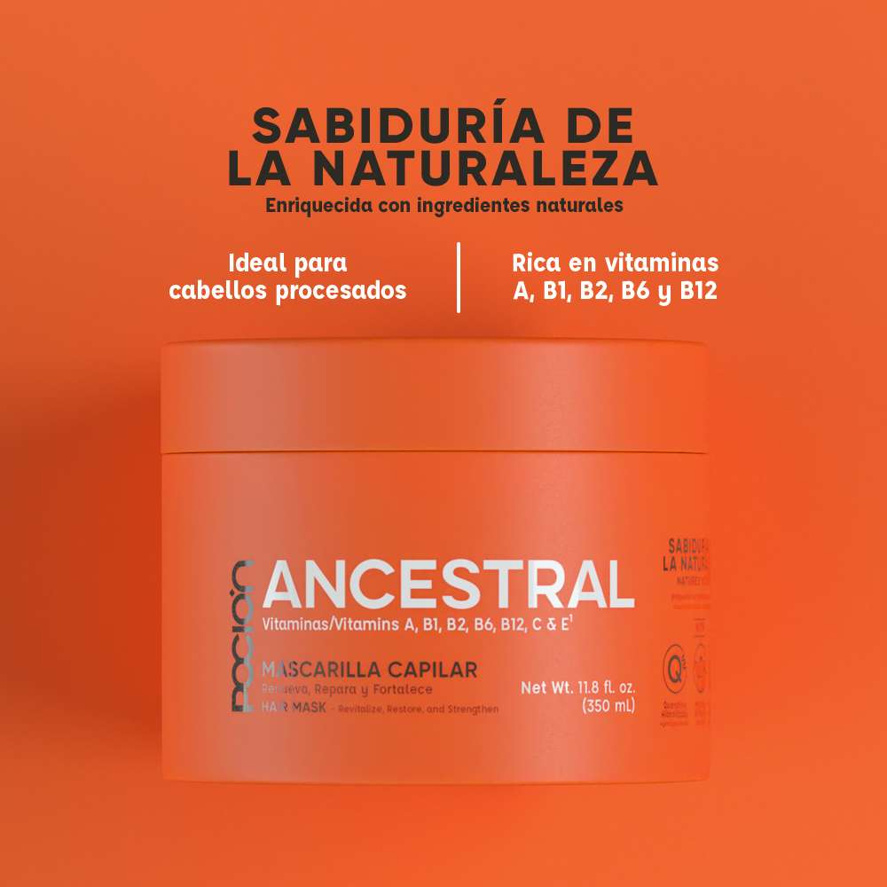 8809576260663.jpg LA POCION Mascarilla Ancestral X 350Ml - Imagen 1